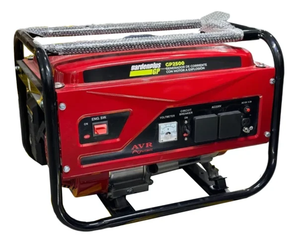 Generador Naftero Garden Plus GP2500 2500W – Portátil, Monofásico y de Arranque Manual