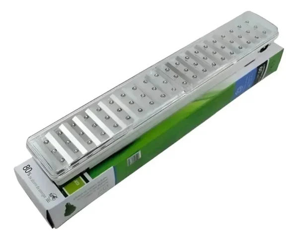 Luz de Emergencia Recargable 60 LEDs Hytoshy – Iluminación Portátil de Alta Potencia